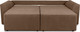 Миниатюра изображения товара Диван Аквилон Честер НПБ тик-так 140 мм (альба 45 коричневый)