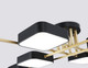 Миниатюра изображения товара Люстра Ambrella FL516348/8 BK/GD (черный/золото)