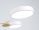 Миниатюра изображения товара Люстра Ambrella FL4858/4 WH/WD (белый/дерево)