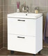 Миниатюра изображения товара Тумба под умывальник Garda Verona 19.38.700.PVC (белый глянец)
