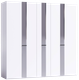 Миниатюра изображения товара Шкаф Кастанье Дезире-5 5-ти створчатый (белый)