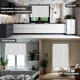 Миниатюра изображения товара Рулонная штора Sundays Home Лайнс 57х160 (белый)