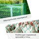 Миниатюра изображения товара Сетка садовая GREENGO 1x5м ячейка ромб 13x13мм для птичников (зеленый)