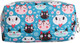 Миниатюра изображения товара Косметичка Sima-Land Усатые коты. На молнии / 10188271 (голубой)