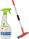 Миниатюра изображения товара Средство для мытья стекол Synergetic Биоразлагаемое (500мл, со шваброй для мытья окон)