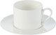 Миниатюра изображения товара Чашка с блюдцем Gipfel Diana 43232 (белый)