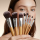 Миниатюра изображения товара Набор кистей для макияжа Glamify 080800933A (11шт)