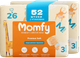 Миниатюра изображения товара Подгузники-трусики детские Momfy 3 размер М (2x26шт)