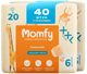 Миниатюра изображения товара Подгузники-трусики детские Momfy 6 размер XXL (2x20шт)