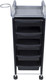 Миниатюра изображения товара Тележка парикмахерская Элеганс М-02 (черный)