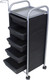 Миниатюра изображения товара Тележка парикмахерская Элеганс М-02 (черный)