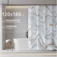 Миниатюра изображения товара Шторка-занавеска для ванны Saniteco YLSY221001 / 640800295H