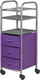 Миниатюра изображения товара Тележка парикмахерская Элеганс Синди - 02 (фиолетовый)