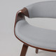 Миниатюра изображения товара Стул AksHome Dandee (светло-серый/орех)