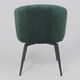 Миниатюра изображения товара Кресло мягкое AksHome Melon поворотное (темно-зеленый велюр/черный)