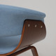 Миниатюра изображения товара Стул AksHome Mody (ткань, небесный XC188-26/орех)