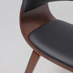 Миниатюра изображения товара Стул AksHome Mody (экокожа, черный/орех)