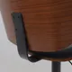 Миниатюра изображения товара Стул барный AksHome Rocker (экокожа, черный/черный)