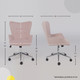 Миниатюра изображения товара Кресло офисное AksHome Bella Chrome Velluto 37 (велюр/пыльная роза)