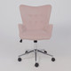 Миниатюра изображения товара Кресло офисное AksHome Bella Chrome Velluto 37 (велюр/пыльная роза)