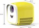 Миниатюра изображения товара Проектор BrightSight L1 / 6806013112B (желтый)
