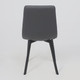 Миниатюра изображения товара Стул AksHome Рой (темно-серый экокожа/черный)