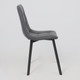 Миниатюра изображения товара Стул AksHome Рой (темно-серый экокожа/черный)