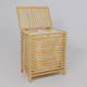 Миниатюра изображения товара Корзина для белья AksHome Lily 4 (бамбук)