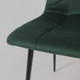 Миниатюра изображения товара Стул Алвест AV 406-N (зеленый бархат Confetti deep forest/черный)
