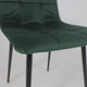 Миниатюра изображения товара Стул Алвест AV 406-N (зеленый бархат Confetti deep forest/черный)