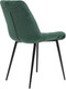 Миниатюра изображения товара Стул Алвест AV 435 (зеленый бархат Confetti deep forest/черный)