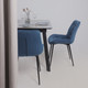 Миниатюра изображения товара Стул Алвест AV 435 (синий бархат Confetti deep ocean/черный)