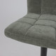 Миниатюра изображения товара Стул барный AksHome Logos (темно-зеленый шенилл Ote Canna 352/черный)