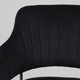 Миниатюра изображения товара Стул Аврора Кавала (черный Эстель 24/черный матовый)