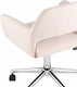 Миниатюра изображения товара Кресло офисное Stool Group Ross Chrome 50-19 (рогожка, светло-розовый)
