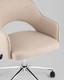 Миниатюра изображения товара Кресло офисное Stool Group Кларк / Clarkson Linen Beige (рогожка, бежевый)