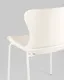 Миниатюра изображения товара Стул садовый Stool Group Shaya D-025ACC (молочный)