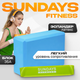 Миниатюра изображения товара Набор для фитнеса Sundays Fitness Эспандер IR97630 + Блок IR97416 (голубой)