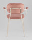 Миниатюра изображения товара Стул Stool Group Кэрол FDC9124 OTE-MOD200 F400 (пыльно-розовый/серый)