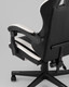 Миниатюра изображения товара Кресло геймерское TopChairs Prophet с оттоманкой GF-8086 (черно-белый)