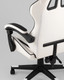 Миниатюра изображения товара Кресло геймерское TopChairs Shadow GF-8079 (бело-черный)
