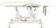 Миниатюра изображения товара Массажный стол Элеганс МД - 850 (белый №89/189, с добавлением колесной базы)