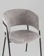 Миниатюра изображения товара Стул Stool Group Нэлли AV 486-C82-9005 (букле светло-серый)