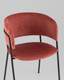 Миниатюра изображения товара Стул Stool Group Нэлли AV 486-L63-9005 (велюр терракотовый)