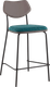 Миниатюра изображения товара Стул барный Stool Group Casey B2171-H65 K-17 M8532 MAB1-10 (темно-бирюзовый/серый)