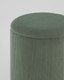 Миниатюра изображения товара Пуф Stool Group Эмили с ящиком 19A205CG-12 (серебро/вельвет зеленый)