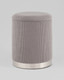 Миниатюра изображения товара Пуф Stool Group Эмили 19A205CG-17 (серебро/вельвет серый)