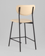 Миниатюра изображения товара Стул барный Stool Group Minnie HPB2318 HAB1-23 (бежевый)