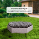 Миниатюра изображения товара Грядка модульная GREENGO Клумба оцинкованная 60см