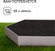 Миниатюра изображения товара Грядка модульная GREENGO Клумба оцинкованная 80см
